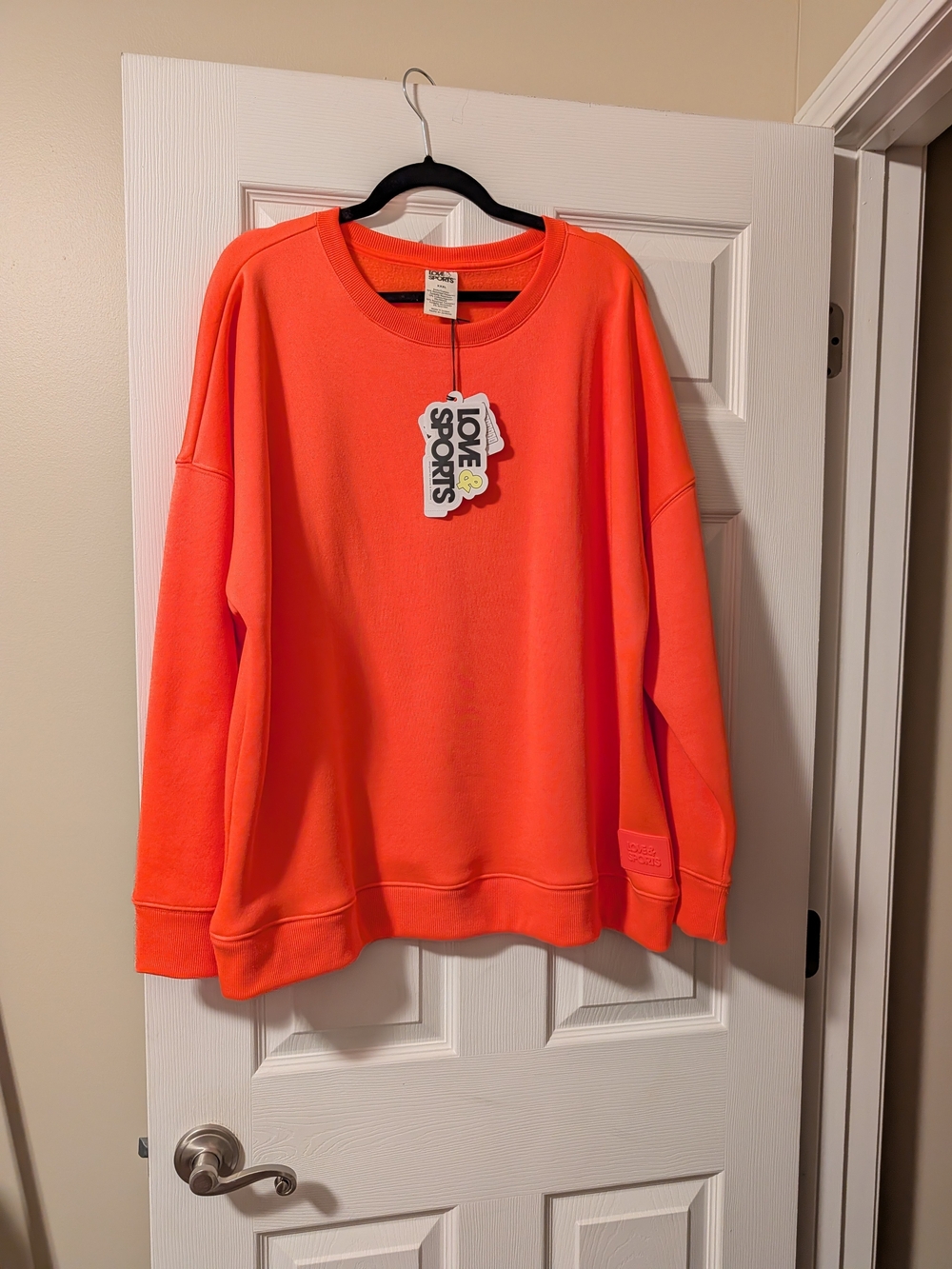 BNWT Bright Orange Crewneck Sweatshirt